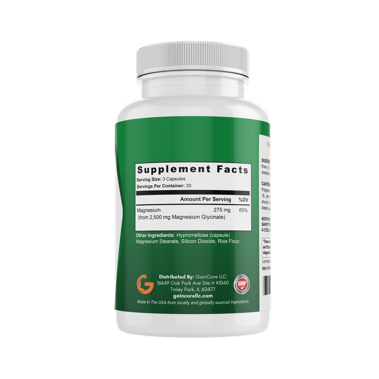 Magnesium Glycinate Calm & Recovery Optimizer