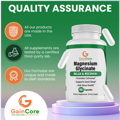 Magnesium Glycinate Calm & Recovery Optimizer
