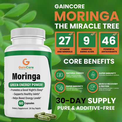 Moringa Oleifera Natural Energy Amplifier