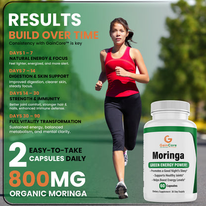 Moringa Oleifera Natural Energy Amplifier